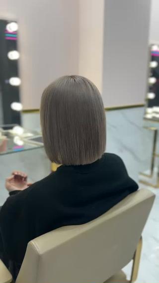 カラー LA MIU所属・⠀ sakiのヘアスタイル