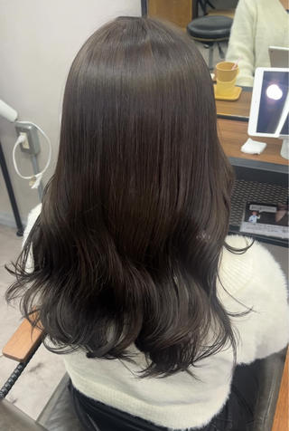 ミディアム カラー miyuu🐈‍⬛ レイヤー/韓国風ヘアのその他イメージ