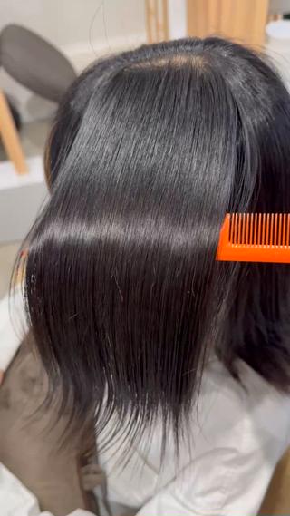 次世代髪質改善プラチナムトリートメント6STEPで柔らかくしなやかな艶をだせますよ!