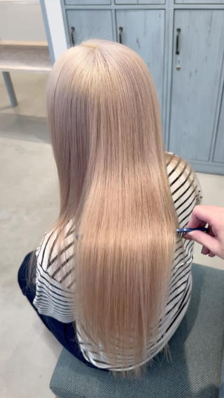 ロング カラー ほの カラー特化/ ブリーチ/ボブのヘアスタイル