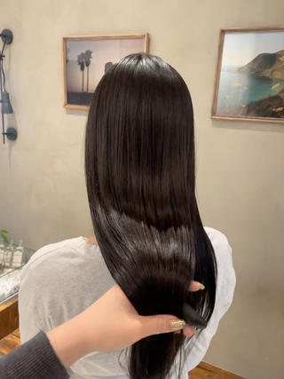 セミロング カラー 新宿 /透明感カラー レイヤー/NANAのヘアスタイル