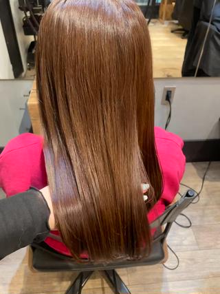 ミディアム カラー 新宿 /透明感カラー レイヤー/NANAのヘアスタイル