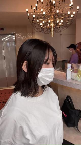 ミディアム カラー パーマ 髪質改善、癖毛直し 縮毛矯正が得意のヘアスタイル