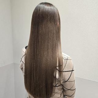 ロング 【髪質改善/縮毛矯正 】Yosukeのヘアスタイル