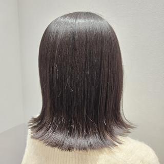 ミディアム 【髪質改善/縮毛矯正 】Yosukeのヘアスタイル