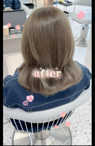 ミディアム 似合わせレイヤー / minami ⟡.·のヘアスタイル