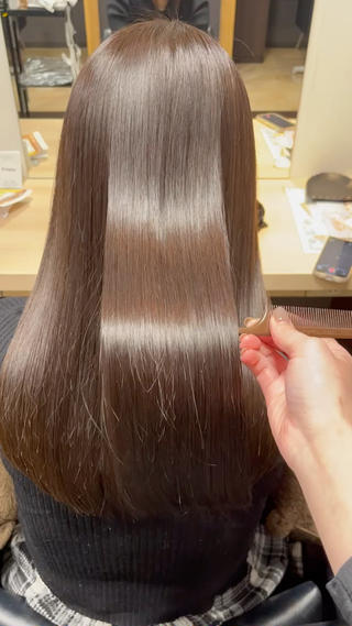 カラー モデル募集中🌼 岩下陽万里のヘアスタイル