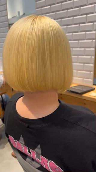 ショート カラー MATSU 🌟韓国🇰🇷のヘアスタイル