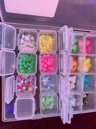 夏にキラキラパーツ入荷しました
ぜひお試してください 