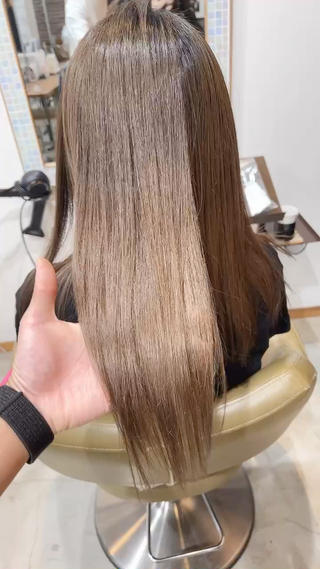 ロング カラー ヘアアレンジ キッズ 五反田 美容院☆張 明星☆韓国ヘアのヘアスタイル