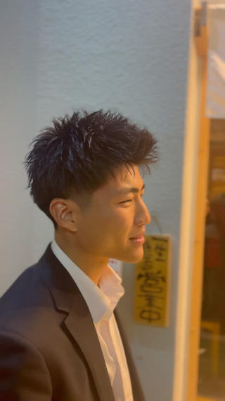 ショート メンズ TENSEI @デビューしましたのヘアスタイル