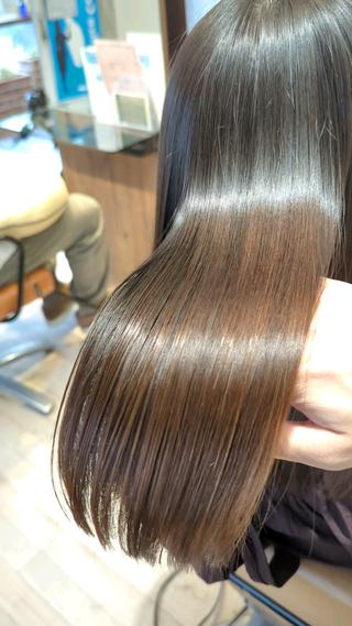 ロング 宮下 敦のヘアスタイル