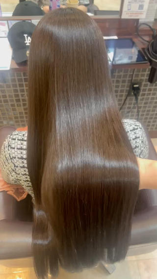 ロング カラー 日下 なるみのヘアスタイル