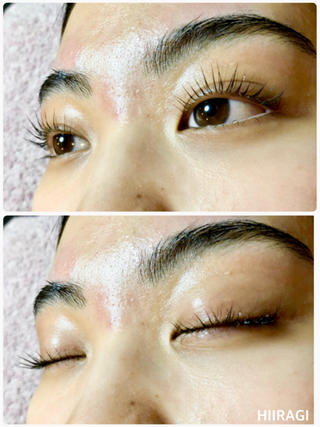 マツエク・マツパ 美容室 HIIRAGIのマツエク・マツパデザイン