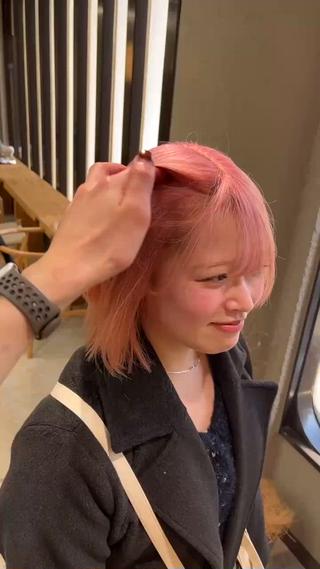 カラー 💖艶ハイトーン髪質 改善💖ケンシンのヘアスタイル