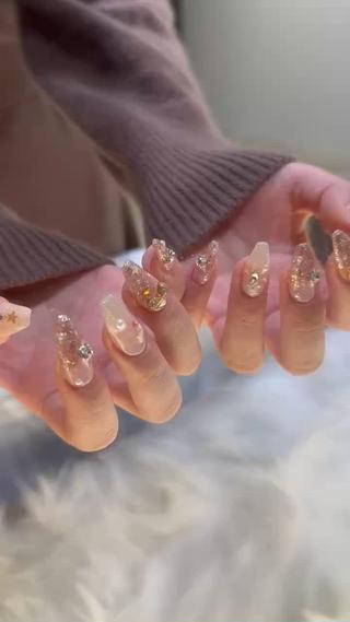 クリスマスネイル