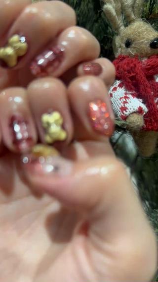 クリスマスネイル