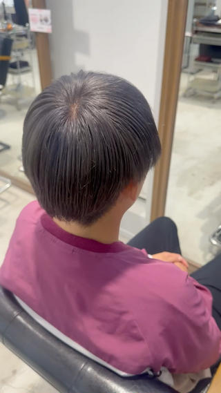 ショート カラー 髙木 利央のヘアスタイル
