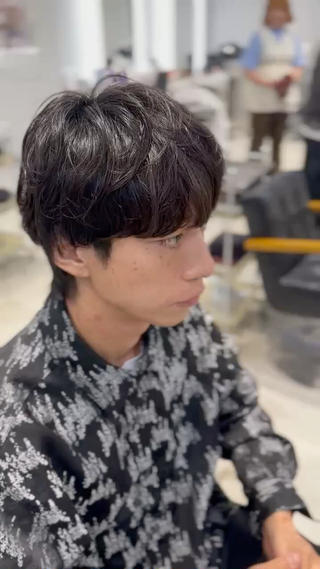 ショート パーマ 髙木 利央のヘアスタイル