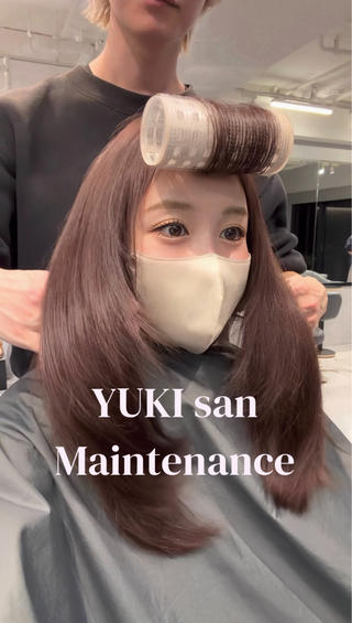 セミロング カラー 内野   龍海 / レイヤーカットのヘアスタイル