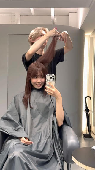 ミディアム カラー 内野   龍海 / レイヤーカットのヘアスタイル