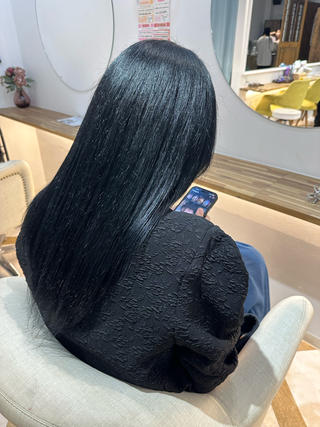 ツヤツヤブルーブラック 