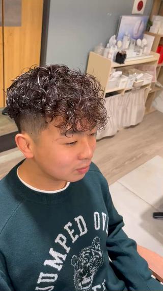 メンズ tata所属・メンズカット/ 外国人風/小嶺佑介のヘアスタイル