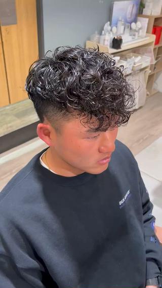 メンズ tata所属・メンズカット/ 外国人風/小嶺佑介のヘアスタイル