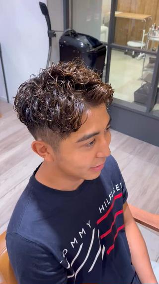 メンズ メンズカット/ 外国人風/小嶺佑介のヘアスタイル