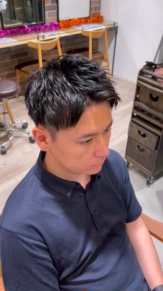 メンズ メンズカット/ 外国人風/小嶺佑介のヘアスタイル