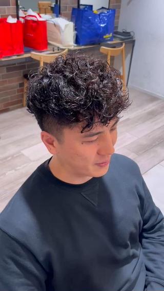 メンズ tata所属・メンズカット/ 外国人風/小嶺佑介のヘアスタイル