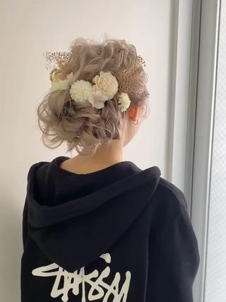 ロング 秋元 利央のヘアスタイル