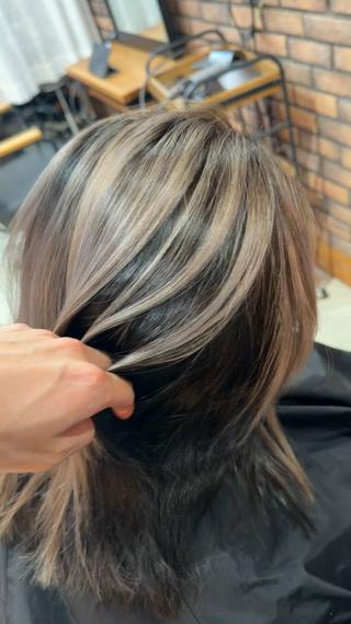 ミディアム カラー 🌴Liber🌴 スタイリスト/せいらのヘアスタイル