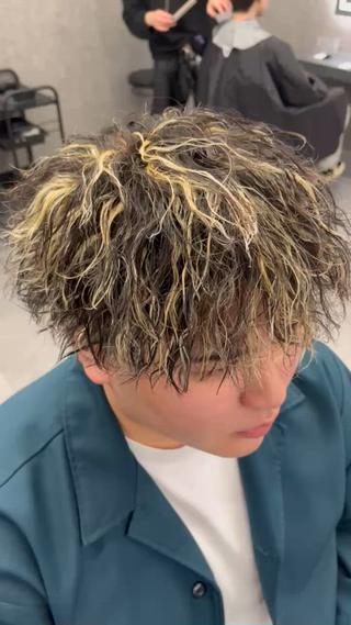 パーマ ヘアアレンジ メンズ 【札幌メンズ特化】 🔥RIKU🔥のヘアスタイル