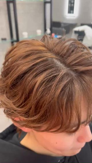 カラー ヘアアレンジ メンズ 【札幌メンズ特化】 🔥RIKU🔥のヘアスタイル