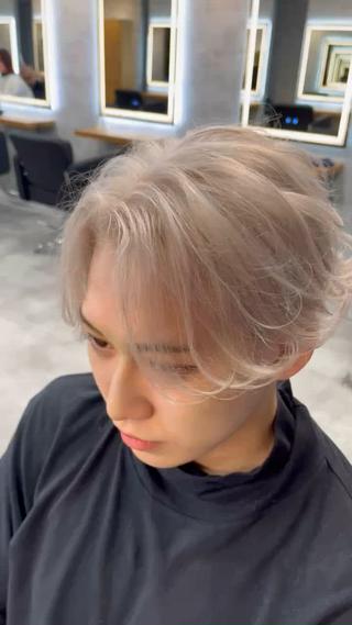 カラー ヘアアレンジ メンズ 【札幌メンズ特化】 🔥RIKU🔥のヘアスタイル