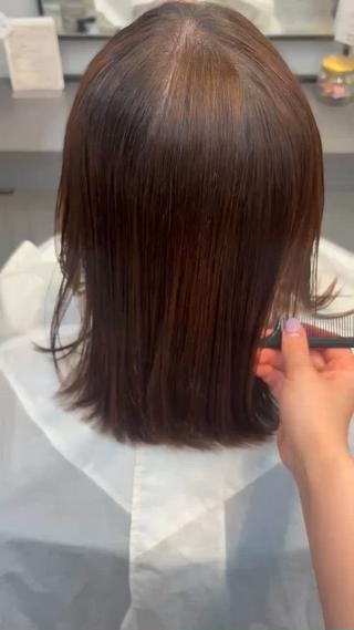 ミディアム 可愛いstyling おしえます♡🌸冬桜のヘアスタイル