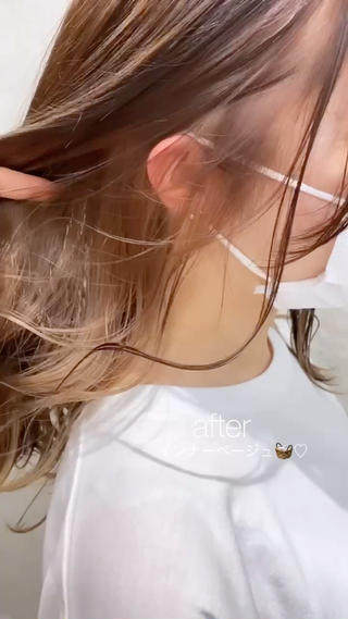 before→afterです