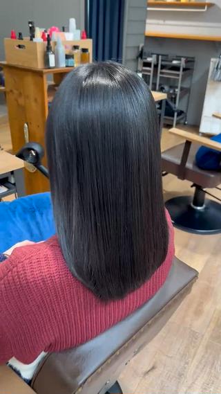 ロング 生天目 翔斗のヘアスタイル