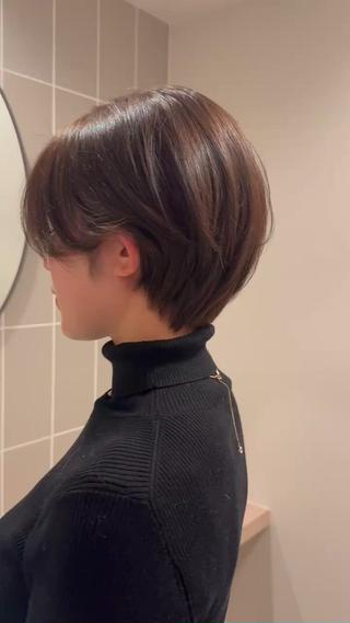 ショート 梨澤 百音のヘアスタイル