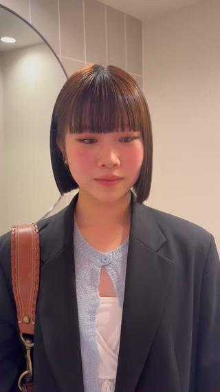 ショート 梨澤 百音のヘアスタイル