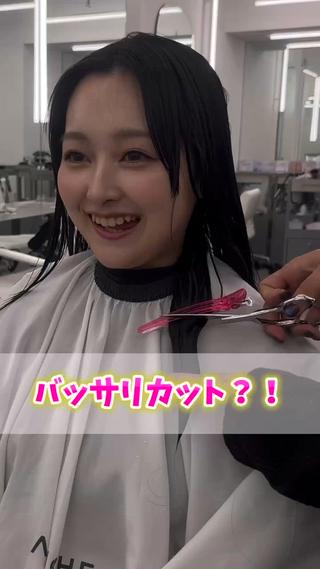 セミロング カラー 透明感カラー✨🩵 韓国ヘアkanatoのヘアスタイル