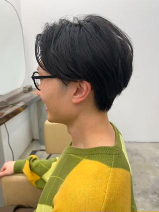 ショート メンズ ミヤギ リュウキのヘアスタイル