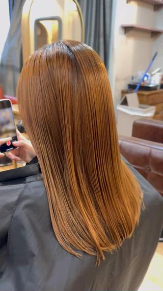 セミロング 髪質改善×ケアブリー チ特化【ケンタ】のヘアスタイル