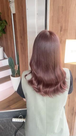 セミロング カラー 韓国/色気/レイヤー /AVANCE天王寺のヘアスタイル