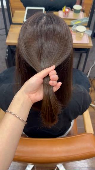 ミディアム cocoa船橋🦄 chinamiのヘアスタイル