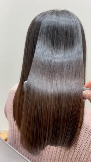 ロング パーマ 🤍美髪縮毛/髪質 改善/池上夏凜🤍のヘアスタイル