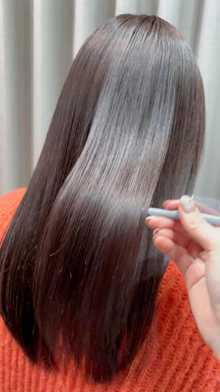 ロング カラー 🤍美髪縮毛/髪質 改善/池上夏凜🤍のヘアスタイル