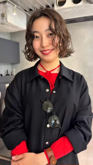 ショート パーマ 🌿【パーマ美容師】 カイチ🌿のヘアスタイル