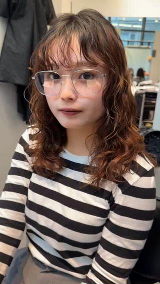 セミロング パーマ 🌿【パーマ美容師】 カイチ🌿のヘアスタイル